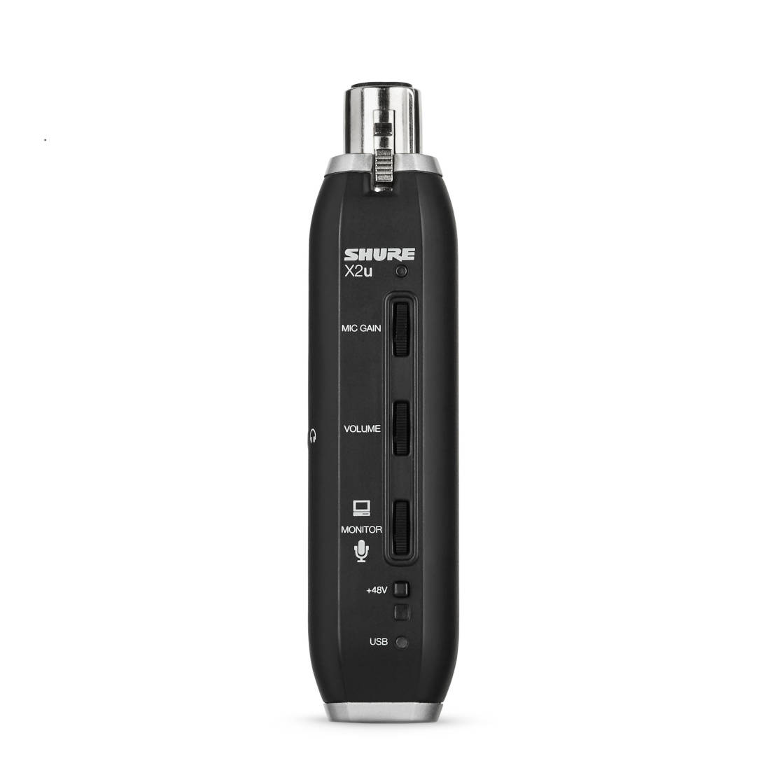 niemand Schatting pepermunt Shure X2u - XLR-USB Mic Adapter W/Phantom Power And 10ft USB Cable | Long &  McQuade
