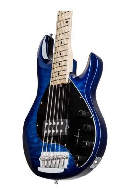 Ray35 5-String Bass Guitar w/Quilted Maple Top - Neptune Blue