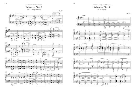 Scherzos, Opp. 20, 31, 39, 54 - Chopin/Banowetz - Piano - Book