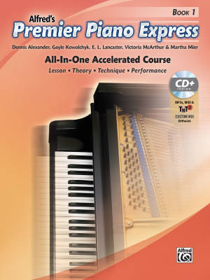 Premier Piano Express, Book 1 - Alexander, Kowalchyk, Lancaster, McArthur, Mier - Book/CD-ROM/Media Online