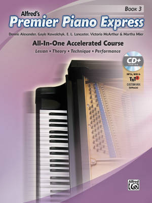 Alfred Publishing - Premier Piano Express, Book 3 - Alexander, Kowalchyk, Lancaster, McArthur, Mier - Book/CD-ROM/Media Online