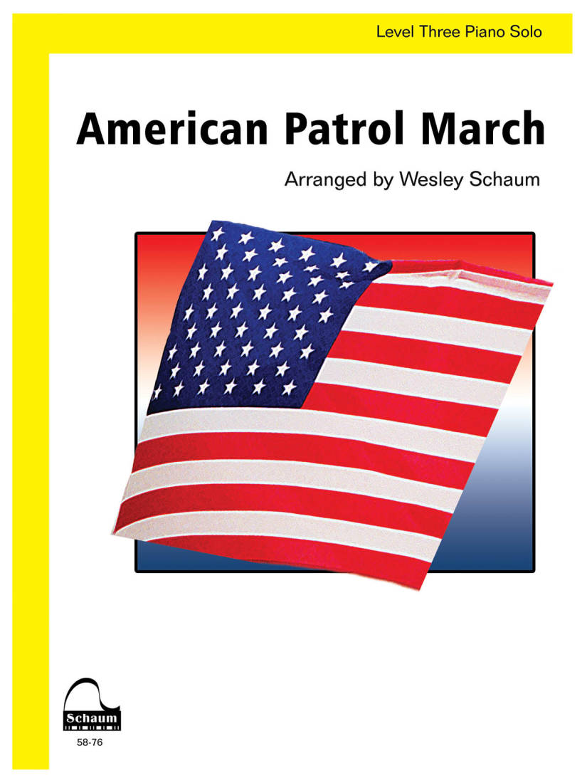 American Patrol March - Meacham/Schaum - Piano - Sheet Music