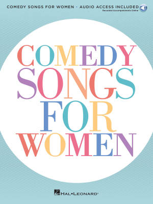 Comedy Songs for Women - Vocal/Piano - Book/Audio Online