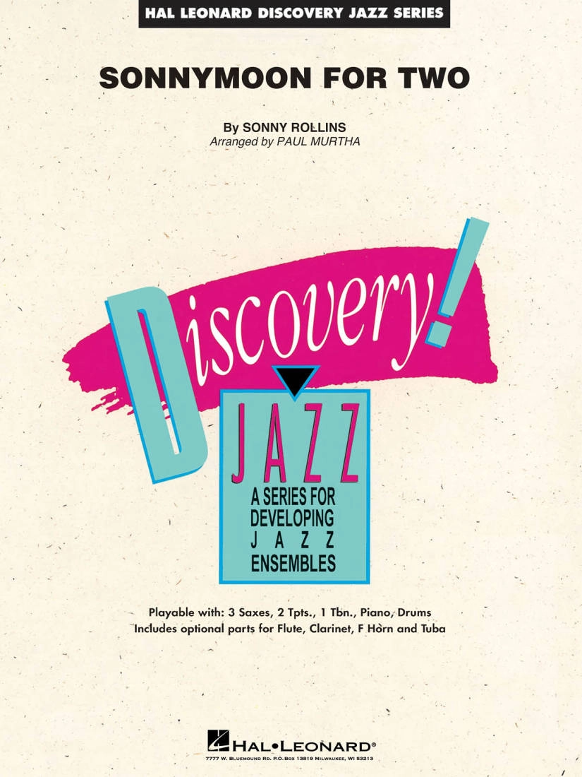 Sonnymoon for Two  - Rollins/Murtha - Jazz Ensemble - Gr. 1.5