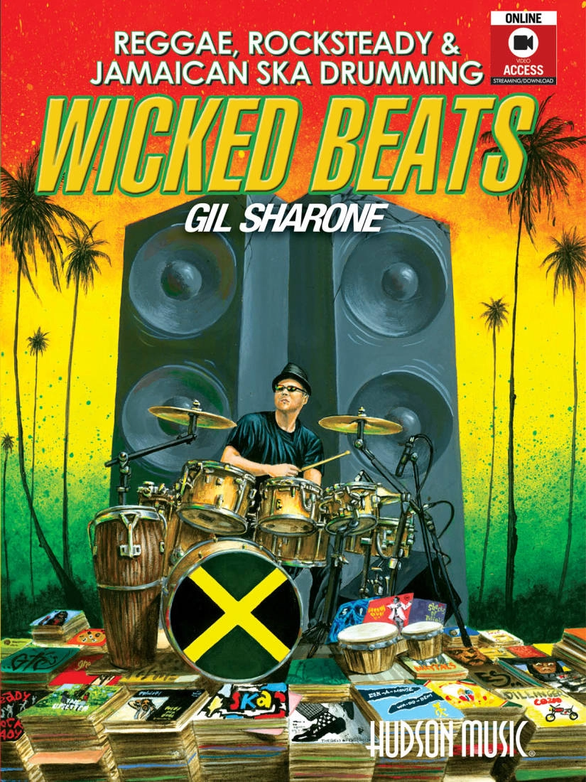 Wicked Beats: Jamaican Ska, Rocksteady & Reggae Drumming - Sharone - Drum Set - Book/Media Online