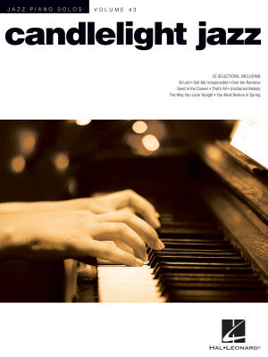 Hal Leonard - Candlelight Jazz: Jazz Piano Solos Series Volume 43 - Edstrom - Piano - Book