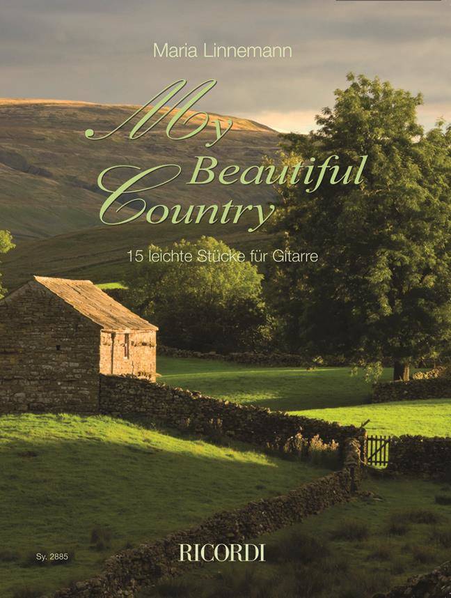 My Beautiful Country: 15 Easy Pieces for Guitar - Linnemann - Classical Guitar