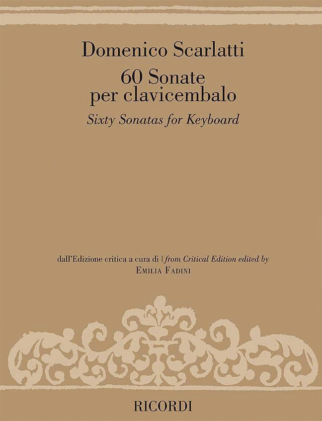 Sixty Sonatas for Keyboard - Scarlatti/Fadini - Piano - Book