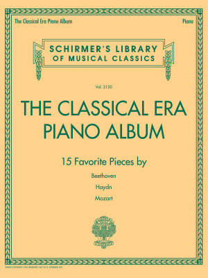G. Schirmer Inc. - The Classical Era Piano Album - Piano - Book