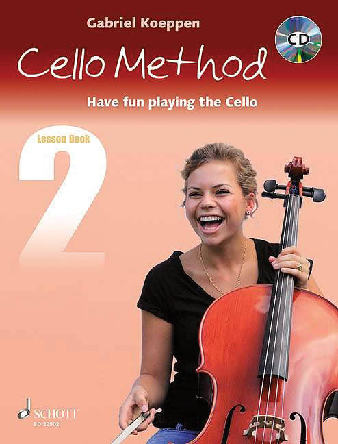 Cello Method: Lesson Book 2 - Koeppen - Book/CD