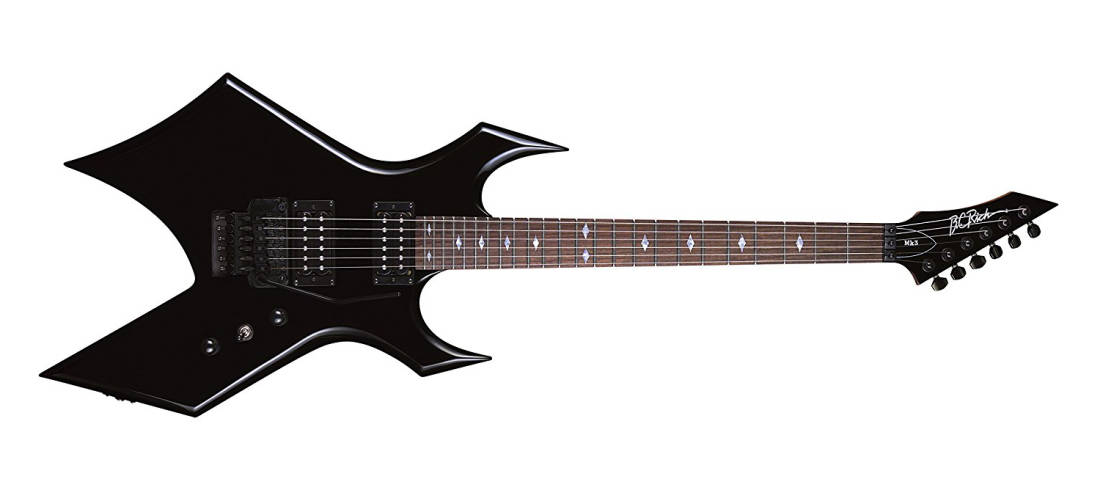Mk3 Warlock 6-String Electric Guitar - Black