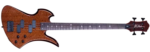 Mk3 Mockingbird Bass - Solid Mahogany with Quilted Sapele Top
