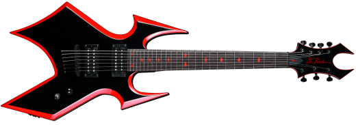 Mk3 Warbeast 7-String Electric Guitar - Black Devil