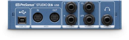 Studio 26 2x4 USB 2.0 Audio Interface