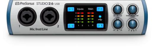PreSonus - Studio 26 2x4 USB 2.0 Audio Interface