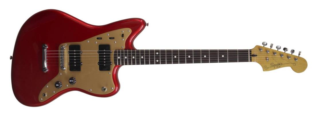 Fender Musical Instruments - Deluxe Jazzmaster ST w/Rosewood Fingerboard -  Candy Apple Red