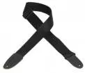 Levys - Soft-Hand Polypropylene Guitar Strap - Black XL