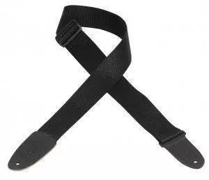 Soft-Hand Polypropylene Guitar Strap - Black XL