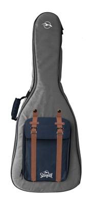 Backpack-Style Folk/Concert Hall Gig Bag - Grey & Navy
