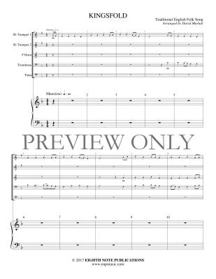 Kingsfold - Traditional/Marlatt - Brass Quintet/Organ