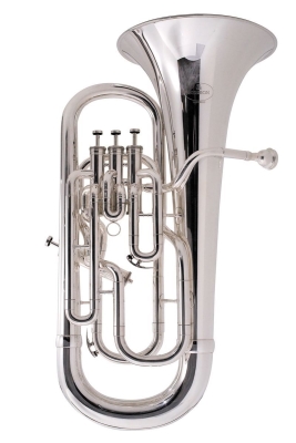Besson - New Standard Euphonium 3+1 Valve - Silver Plated with Case