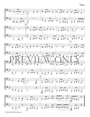 Just For Two: Character Duets - Kaisershot - Tuba Duets - Book