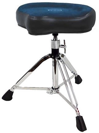 Manual Spindle Original Drum Throne - Blue