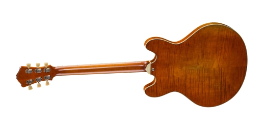 T59/v Thinline Electric Guitar with Hardshell Case - Antique Amber Varnish