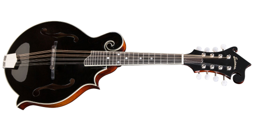 Eastman Guitars - F-Style Mandolin Spruce/Mahogany with Hardshell Case - Black