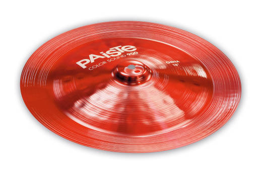 Paiste - 18 Colour Sound 900 China - Red