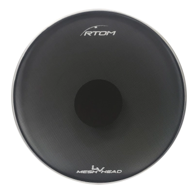 RTOM - Black Hole Low-Volume Drum Head - 14 Inch