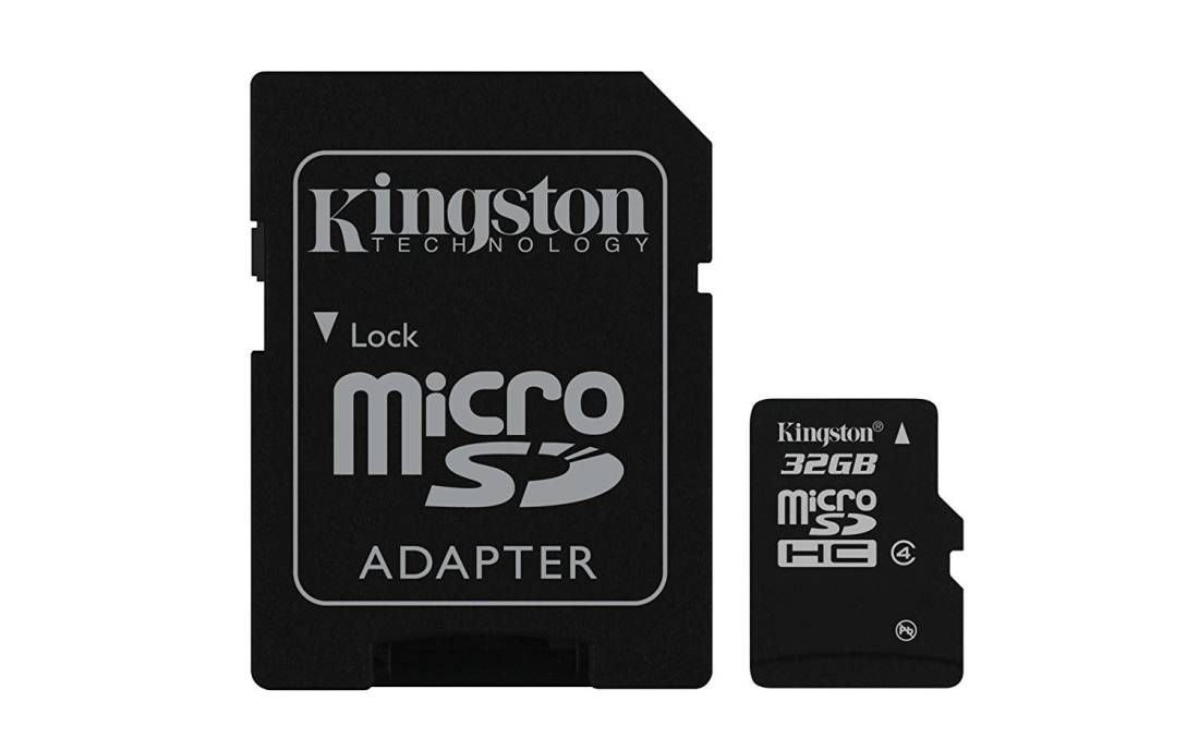 32 GB Class 4 MicroSDHC Flash Card with SD Adapter