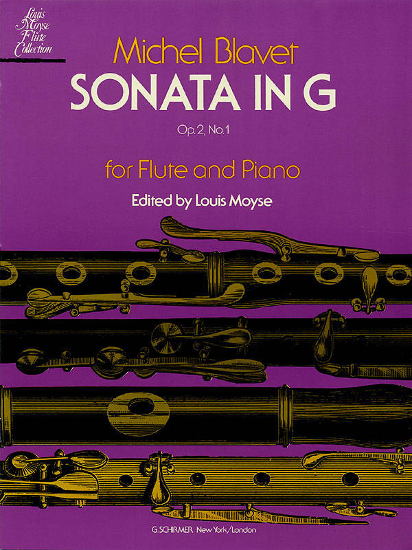 Sonata in G Major, Op. 2, No. 1 - Blavet/Moyse - Flute/Piano