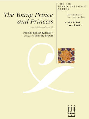 The Young Prince and Princess - Rimsky-Korsakov/Brown - Piano Duet (1 Piano, 4 Hands) - Sheet Music