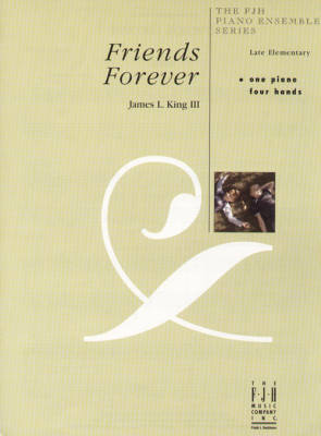 FJH Music Company - Friends Forever - King III - Piano Duet (1 Piano, 4 Hands) - Sheet Music