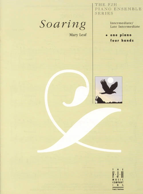 Soaring - Leaf - Piano Duet (1 Piano, 4 Hands) - Sheet Music