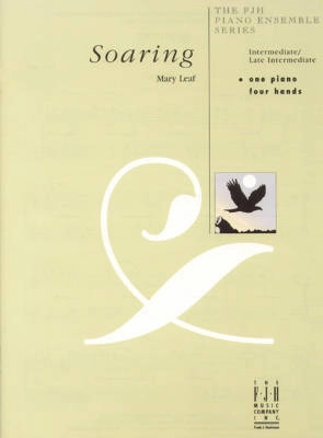 FJH Music Company - Soaring - Leaf - Piano Duet (1 Piano, 4 Hands) - Sheet Music