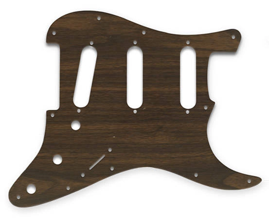 Stratocaster Pickguard - Simulated Rosewood