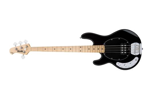 S.U.B. Ray4 Electric Bass Guitar, Left-Handed - Black