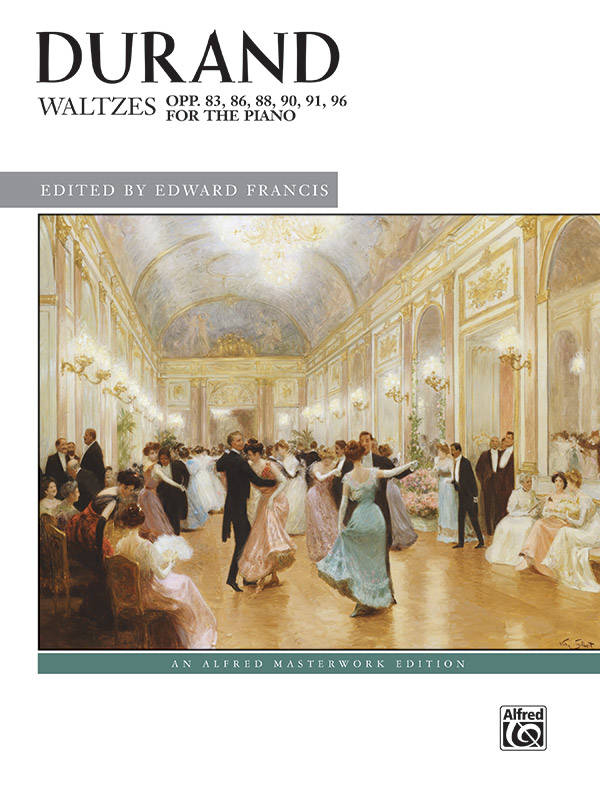 Waltzes, Opp. 83, 86, 88, 90, 91, 96 - Durand/Francis - Piano - Book