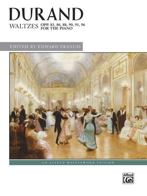 Alfred Publishing - Waltzes, Opp. 83, 86, 88, 90, 91, 96 - Durand/Francis - Piano - Book