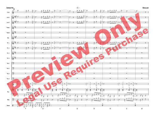 Backlash - Pickett/ Kamuf - Jazz Ensemble - Gr. 2.5