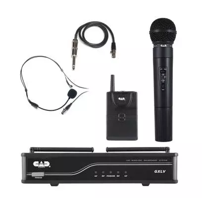 VHF Wireless Combo System - Handheld and Bodypack Microphone System J Frequency Band