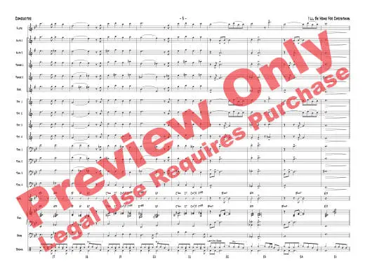 I\'ll Be Home for Christmas - Gannon/Kent/Blair - Jazz Ensemble - Gr. 2