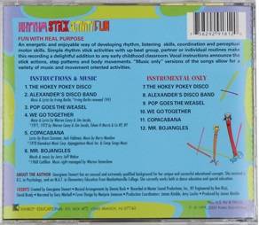 Rhythm Stick Activity Fun - Stewart - Classroom Percussion - CD