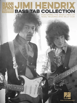 Hal Leonard - Jimi Hendrix Bass Tab Collection - Livre