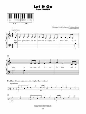 Disney Today: Five Finger Piano Songbook