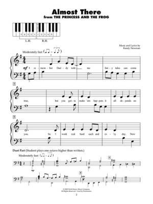 Disney Today: Five Finger Piano Songbook