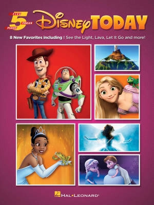 Hal Leonard - Disney Today: Five Finger Piano Songbook