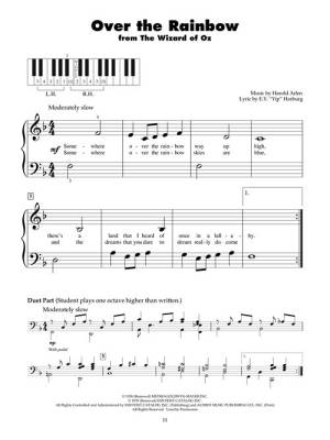 Over the Rainbow and Other Great Songs: Five Finger Piano Songbook